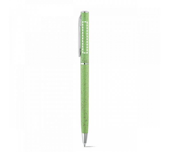 Kuličkové pero z pšeničné slámy DEVIN ABS